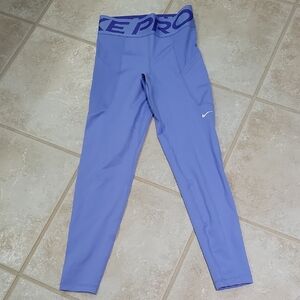 Nike Pro Lavender Leggings